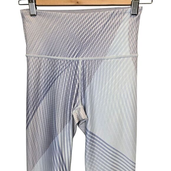Peloton x WITH Women's S Sails High Waist Geometric Grey Athletic Leggings - Picture 2 of 15
